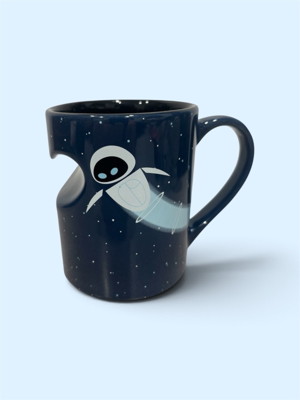 EVE Space Robot Navy Ceramic Mug Disney Pixar